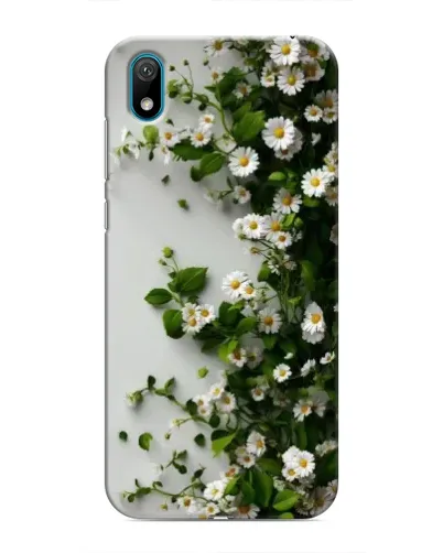 Чехол для Huawei Y5 2019 с картинкой «Ветка мелких белых цветов» Чехол для Huawei Y5 2019 с картинкой «Ветка мелких белых цветов»