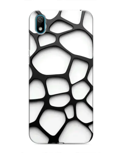 Чехол для Huawei Y5 2019 с картинкой «Белая объемная сетка» Чехол для Huawei Y5 2019 с картинкой «Белая объемная сетка»
