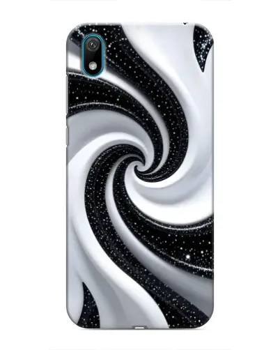 Чехол для Huawei Y5 2019 с картинкой «Черно-белая спираль» Чехол для Huawei Y5 2019 с картинкой «Черно-белая спираль»