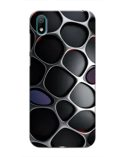 Чехол для Huawei Y5 2019 с картинкой «Объемная темная решетка» Чехол для Huawei Y5 2019 с картинкой «Объемная темная решетка»