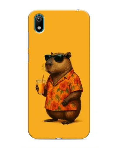 Чехол для Huawei Y5 2019 с картинкой «Капибара на отдыхе» Чехол для Huawei Y5 2019 с картинкой «Капибара на отдыхе»