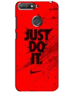 Чехол для Huawei Y6 Prime 2018 с картинкой «Nike Just Do It»
