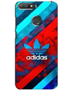 Чехол для Huawei Y6 Prime 2018 с картинкой «Абстракция Adidas» Чехол для Huawei Y6 Prime 2018 с картинкой «Абстракция Adidas»