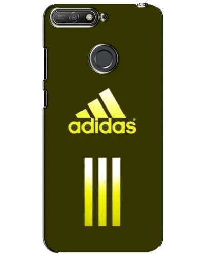 Чехол для Huawei Y6 Prime 2018 с картинкой «Оливковый градиент Adidas» Чехол для Huawei Y6 Prime 2018 с картинкой «Оливковый градиент Adidas»