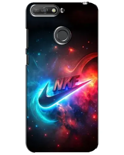 Чехол для Huawei Y6 Prime 2018 с картинкой «Огненный логотип Nike» Чехол для Huawei Y6 Prime 2018 с картинкой «Огненный логотип Nike»