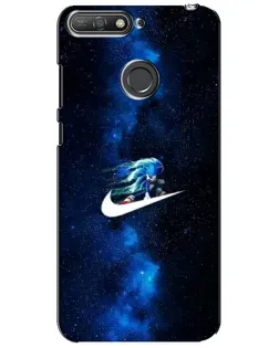 Чехол для Huawei Y6 Prime 2018 с картинкой «Звездный путь Nike»
