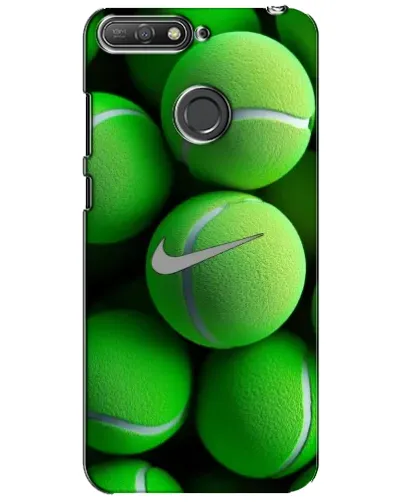 Чехол для Huawei Y6 Prime 2018 с картинкой «Теннисные мячи Найк» Чехол для Huawei Y6 Prime 2018 с картинкой «Теннисные мячи Найк»