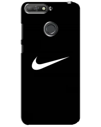 Чехол для Huawei Y6 Prime 2018 с картинкой «Минималистический Найк» Чехол для Huawei Y6 Prime 2018 с картинкой «Минималистический Найк»