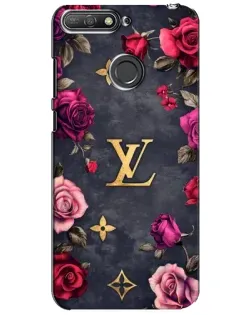 Чехол для Huawei Y6 Prime 2018 с картинкой «Цветочный Louis Vuitton» Чехол для Huawei Y6 Prime 2018 с картинкой «Цветочный Louis Vuitton»