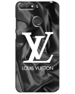 Чехол для Huawei Y6 Prime 2018 с картинкой «Шелковый Louis Vuitton»