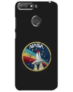 Чехол для Huawei Y6 Prime 2018 с картинкой «NASA — эмблема миссии» Чехол для Huawei Y6 Prime 2018 с картинкой «NASA — эмблема миссии»