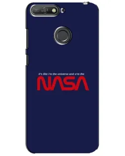 Чехол для Huawei Y6 Prime 2018 с картинкой «NASA — глубокий космос»