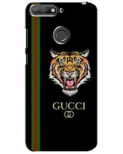 Чехол для Huawei Y6 Prime 2018 с картинкой «Тигр Gucci» Чехол для Huawei Y6 Prime 2018 с картинкой «Тигр Gucci»