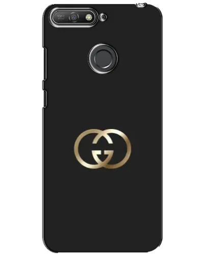 Чехол для Huawei Y6 Prime 2018 с картинкой «Минимализм Gucci»