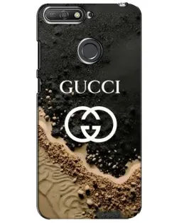 Чехол для Huawei Y6 Prime 2018 с картинкой «Gucci — песчаные дюны»