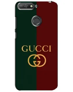 Чехол для Huawei Y6 Prime 2018 с картинкой «Gucci — темно-зеленый градиент» Чехол для Huawei Y6 Prime 2018 с картинкой «Gucci — темно-зеленый градиент»
