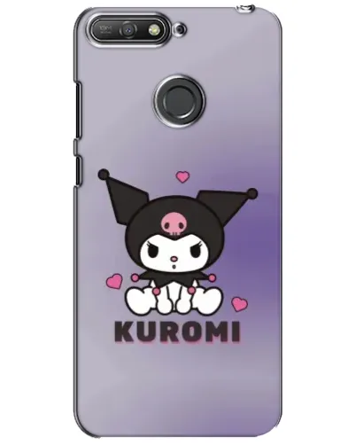 Чехол для Huawei Y6 Prime 2018 с картинкой «Kuromi — фиолетовый арт» Чехол для Huawei Y6 Prime 2018 с картинкой «Kuromi — фиолетовый арт»