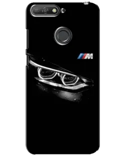 Чехол для Huawei Y6 Prime 2018 с картинкой «BMW — взгляд тигра»