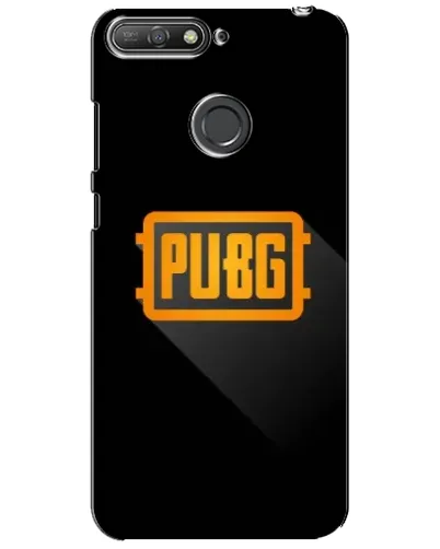 Чехол для Huawei Y6 Prime 2018 с картинкой «PUBG — рамка лого»