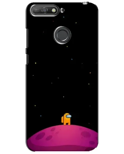 Чехол для Huawei Y6 Prime 2018 с картинкой «Одинокий герой на планете» Чехол для Huawei Y6 Prime 2018 с картинкой «Одинокий герой на планете»