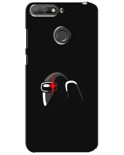 Чехол для Huawei Y6 Prime 2018 с картинкой «Among Us шлем»