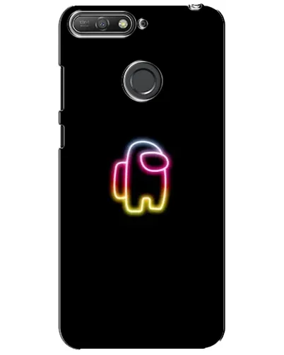 Чехол для Huawei Y6 Prime 2018 с картинкой «Among Us градиент» Чехол для Huawei Y6 Prime 2018 с картинкой «Among Us градиент»