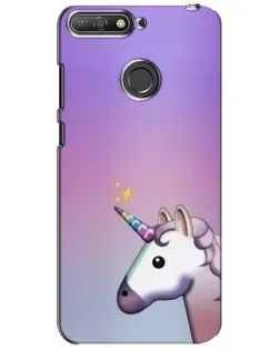 Чехол для Huawei Y6 Prime 2018 с картинкой «Единорог градиент» Чехол для Huawei Y6 Prime 2018 с картинкой «Единорог градиент»