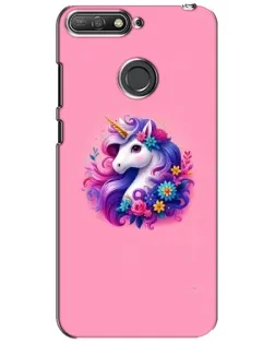 Чехол для Huawei Y6 Prime 2018 с картинкой «Сказочный единорог»
