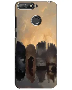 Чехол для Huawei Y6 Prime 2018 с картинкой «Дорога к вере»
