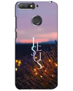 Чехол для Huawei Y6 Prime 2018 с картинкой «Свет Божий ночью»
