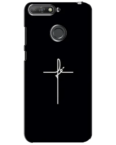 Чехол для Huawei Y6 Prime 2018 с картинкой «Тонкий крест» Чехол для Huawei Y6 Prime 2018 с картинкой «Тонкий крест»