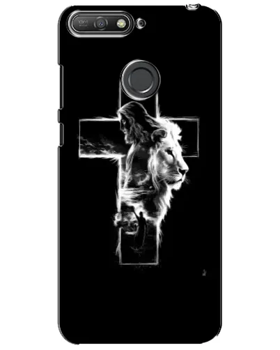Чехол для Huawei Y6 Prime 2018 с картинкой «Сияющий крест Jesus» Чехол для Huawei Y6 Prime 2018 с картинкой «Сияющий крест Jesus»