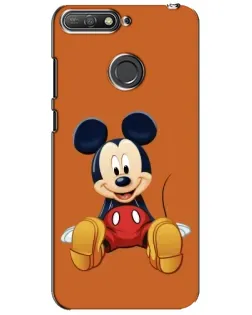 Чехол для Huawei Y6 Prime 2018 с картинкой «Микки отдыхает»