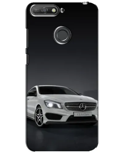 Чехол для Huawei Y6 Prime 2018 с картинкой «Mercedes AMG GT Silver»