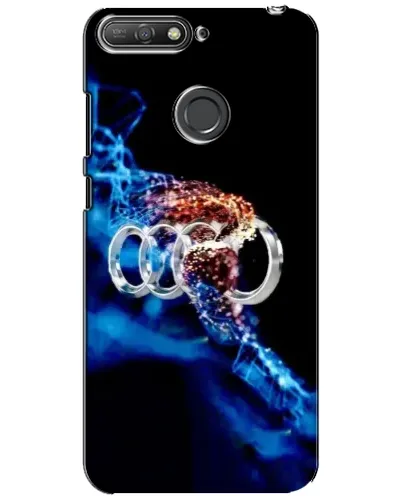 Чехол для Huawei Y6 Prime 2018 с картинкой «Энергия лого Audi» Чехол для Huawei Y6 Prime 2018 с картинкой «Энергия лого Audi»