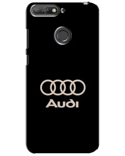 Чехол для Huawei Y6 Prime 2018 с картинкой «Audi — золотой логотип» Чехол для Huawei Y6 Prime 2018 с картинкой «Audi — золотой логотип»