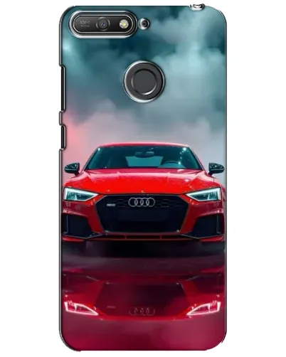 Чехол для Huawei Y6 Prime 2018 с картинкой «Audi RS — красный стиль» Чехол для Huawei Y6 Prime 2018 с картинкой «Audi RS — красный стиль»