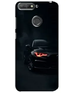 Чехол для Huawei Y6 Prime 2018 с картинкой «Audi — хищный взгляд»
