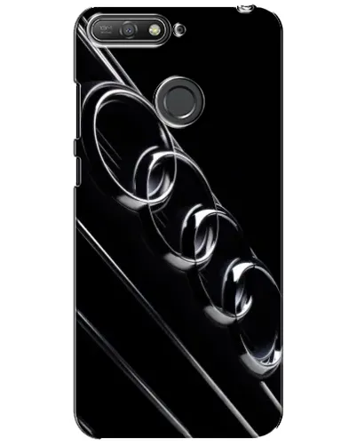 Чехол для Huawei Y6 Prime 2018 с картинкой «Audi — абстрактные кольца» Чехол для Huawei Y6 Prime 2018 с картинкой «Audi — абстрактные кольца»