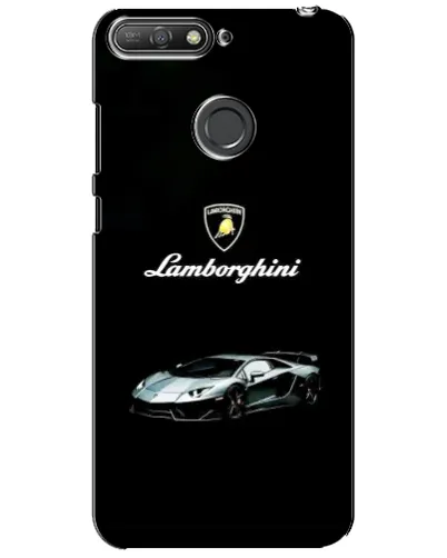 Чехол для Huawei Y6 Prime 2018 с картинкой «Логотип Lamborghini классика» Чехол для Huawei Y6 Prime 2018 с картинкой «Логотип Lamborghini классика»