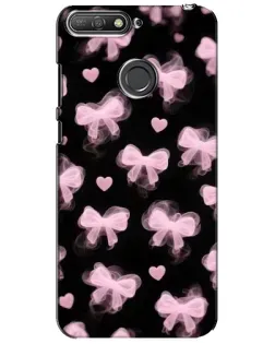 Чехол для Huawei Y6 Prime 2018 с картинкой «Геометрия банта» Чехол для Huawei Y6 Prime 2018 с картинкой «Геометрия банта»