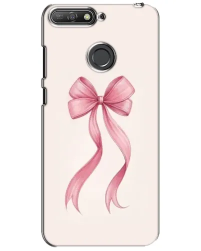 Чехол для Huawei Y6 Prime 2018 с картинкой «Розовый бант»