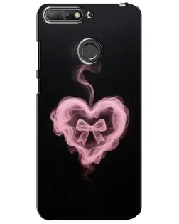 Чехол для Huawei Y6 Prime 2018 с картинкой «Дымчатое сердце» Чехол для Huawei Y6 Prime 2018 с картинкой «Дымчатое сердце»