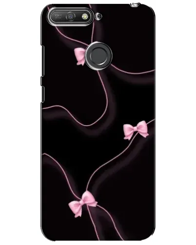 Чехол для Huawei Y6 Prime 2018 с картинкой «Розовые ленты»