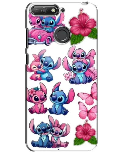 Чохол для Huawei Y6 Prime 2018 з картинкою «Стікери Stitch та Angel» Чохол для Huawei Y6 Prime 2018 з картинкою «Стікери Stitch та Angel»