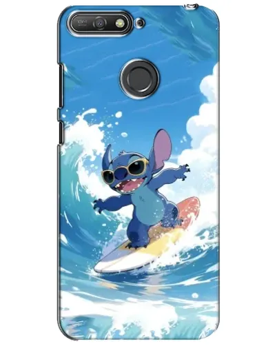 Чохол для Huawei Y6 Prime 2018 з картинкою «Стіч на хвилі» Чохол для Huawei Y6 Prime 2018 з картинкою «Стіч на хвилі»