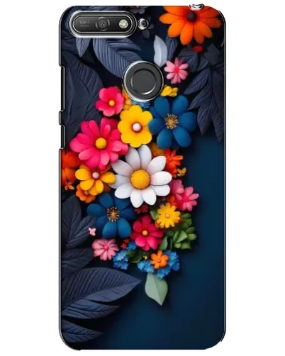 Чехол для Huawei Y6 Prime 2018 с картинкой «Цветочная феерия» Чехол для Huawei Y6 Prime 2018 с картинкой «Цветочная феерия»