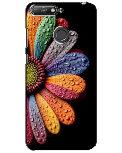 Чехол для Huawei Y6 Prime 2018 с картинкой «Радужный цветок» Чехол для Huawei Y6 Prime 2018 с картинкой «Радужный цветок»