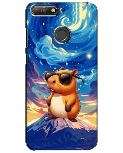 Чехол для Huawei Y6 Prime 2018 с картинкой «Капибара Ван Гога» Чехол для Huawei Y6 Prime 2018 с картинкой «Капибара Ван Гога»