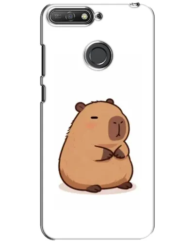 Чехол для Huawei Y6 Prime 2018 с картинкой «Толстенькая капибара» Чехол для Huawei Y6 Prime 2018 с картинкой «Толстенькая капибара»